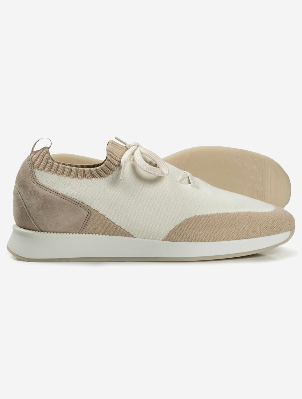 Aurelien Active Knit Shoes-Beige
