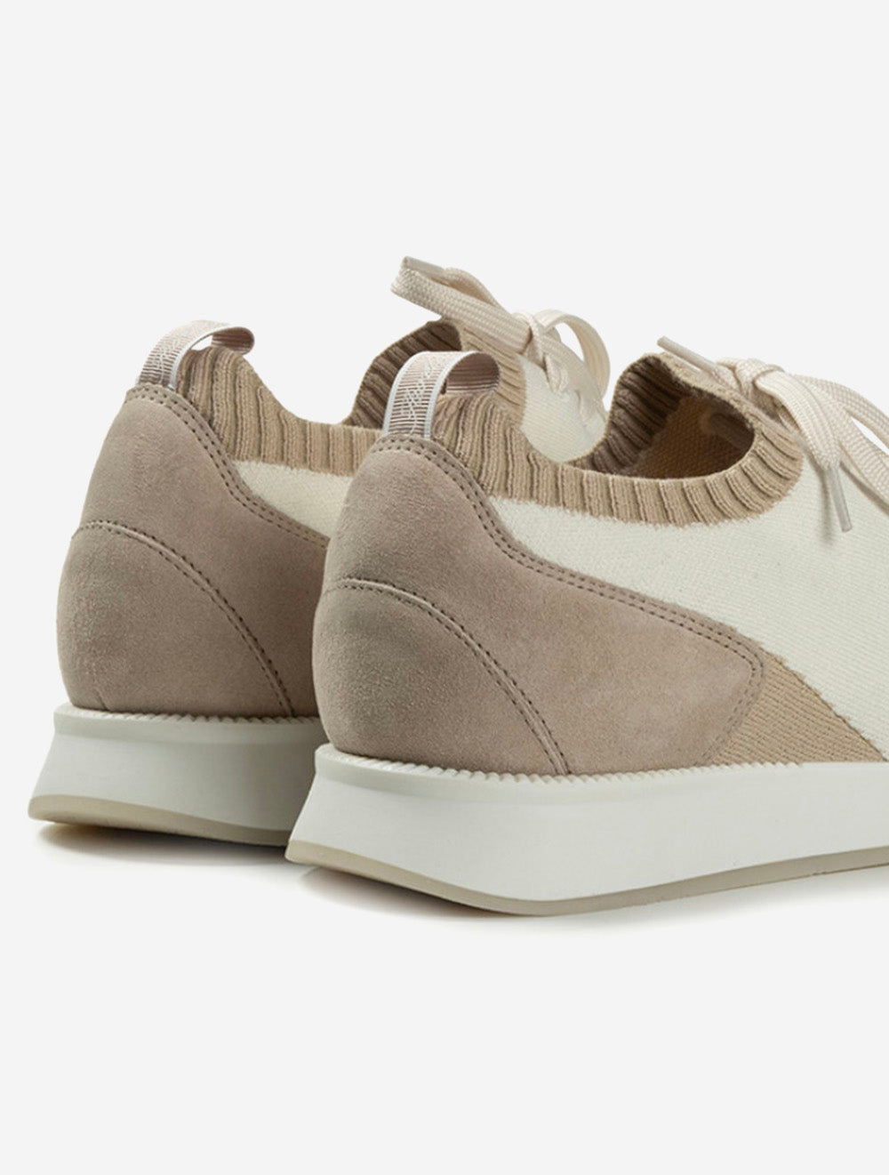 Aurelien Active Knit Shoes-Beige