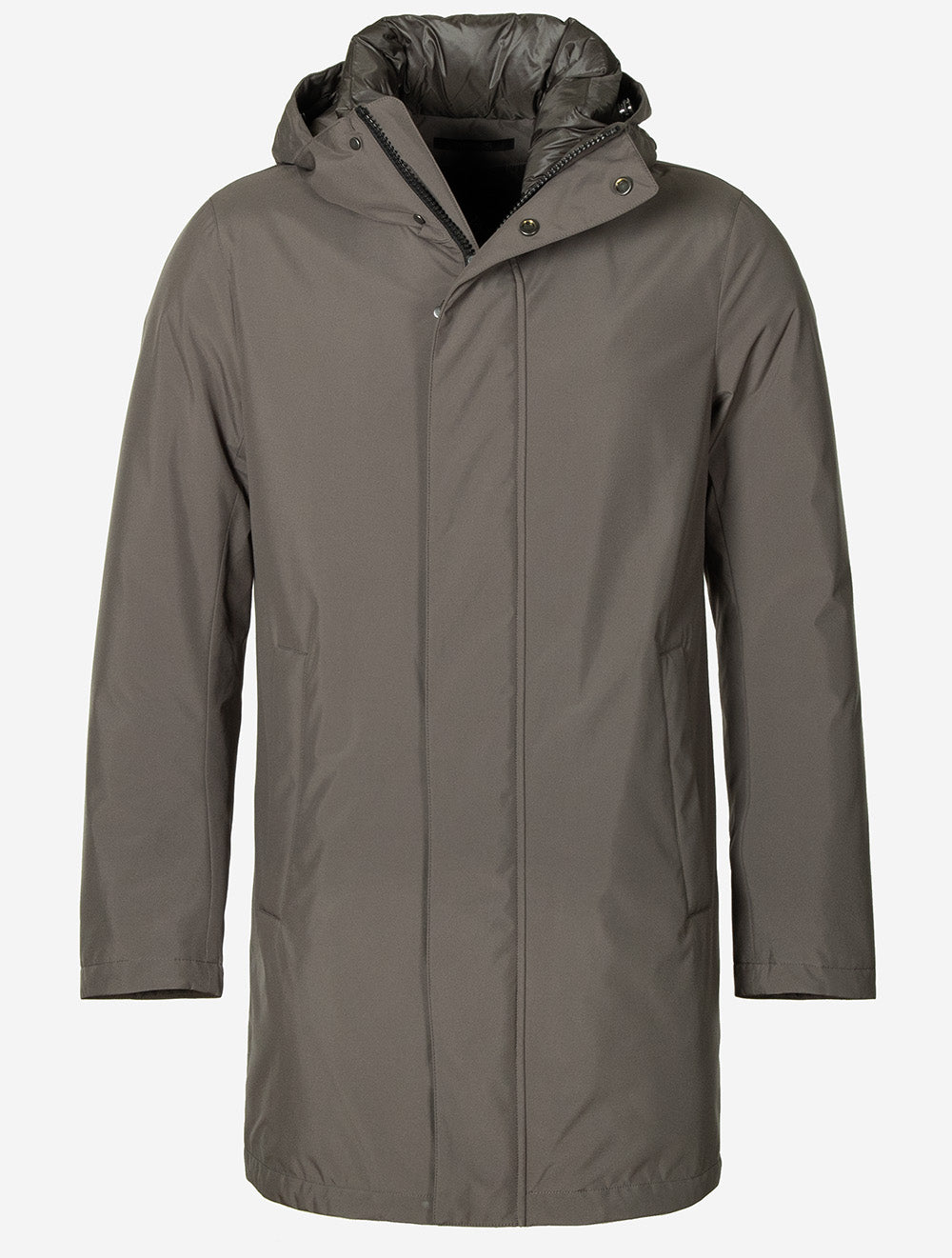 Down Coat Grey