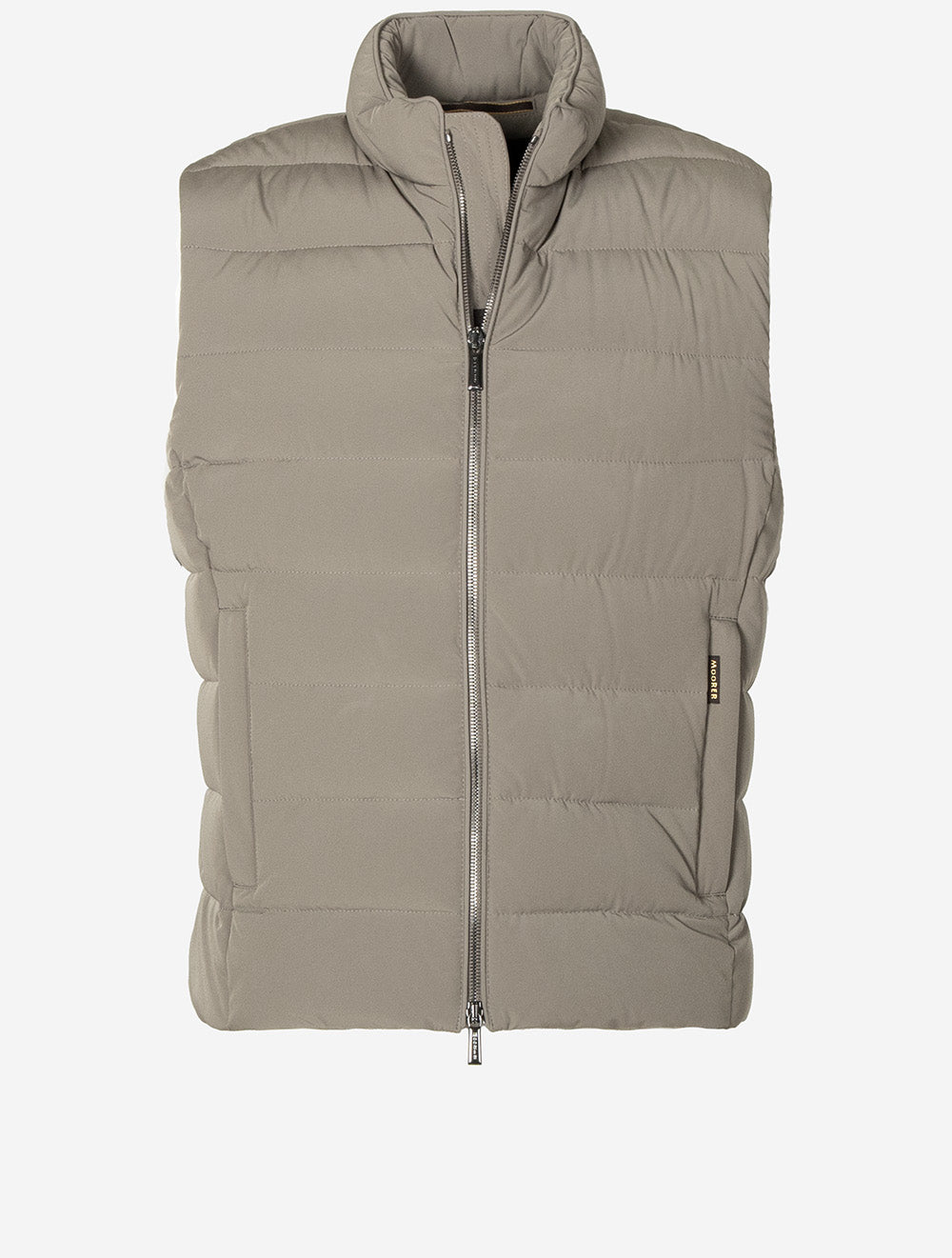 Moorer Oliver Padded Gilet Nut