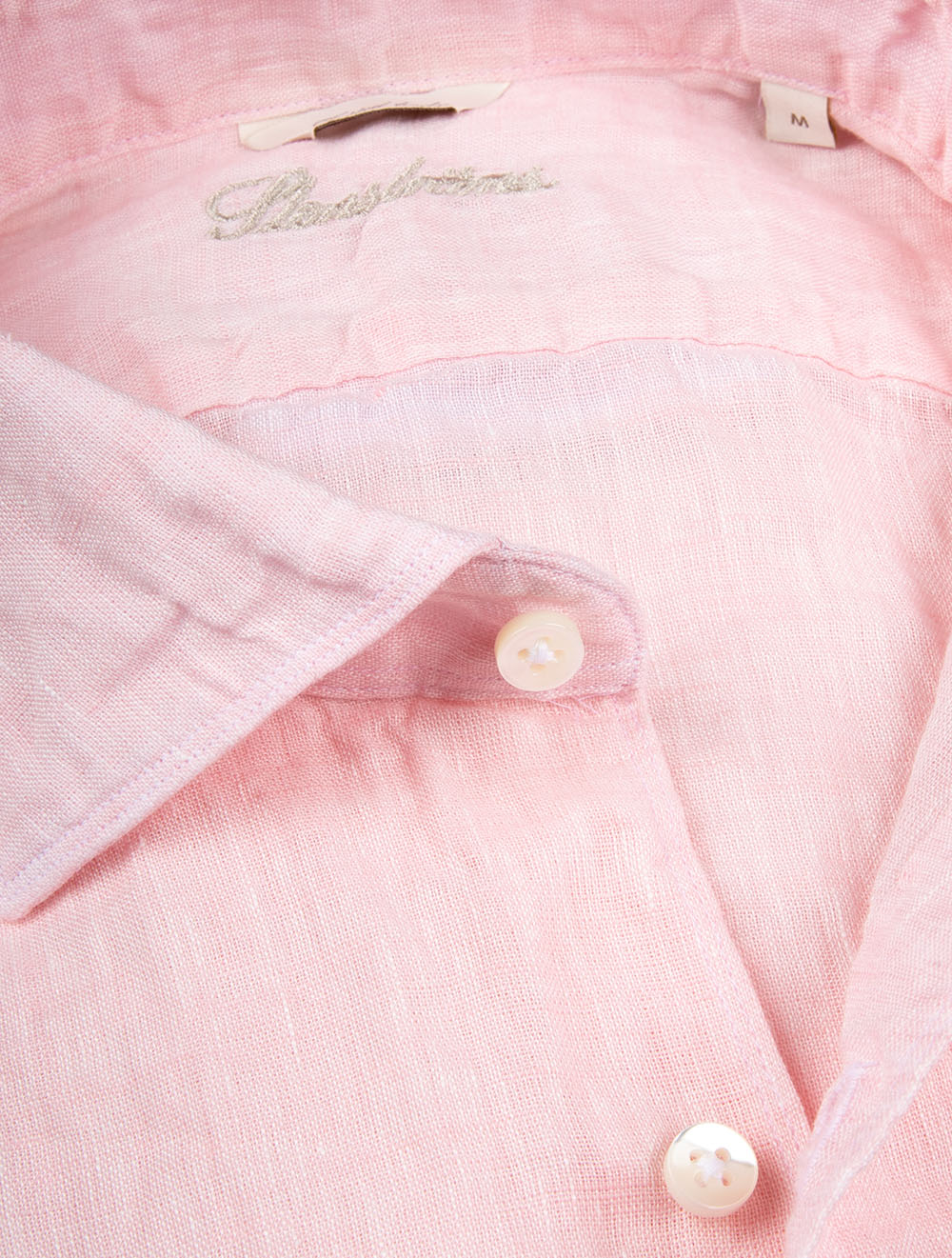 Regular Linen Shirt Light Pink