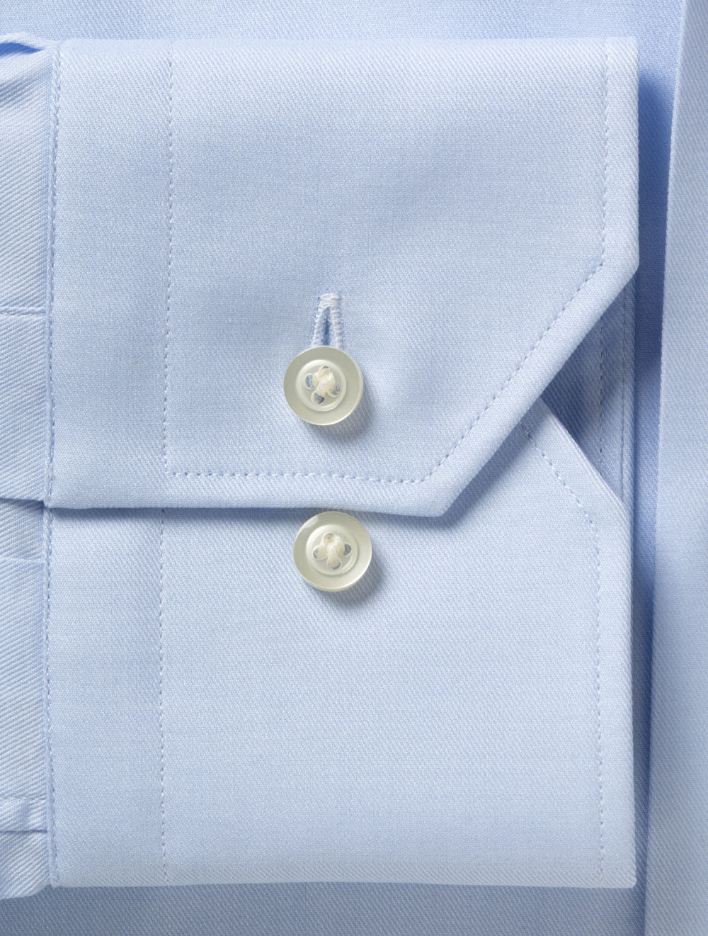 Classic Fit Plain Shirt Blue