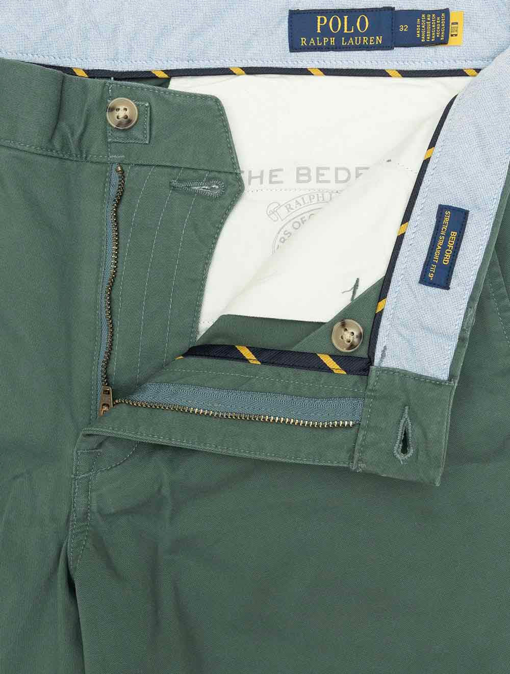 RL Bedford Chino Short-Green