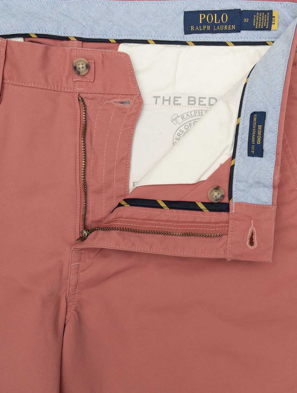 RL Bedford Chino Short-Red