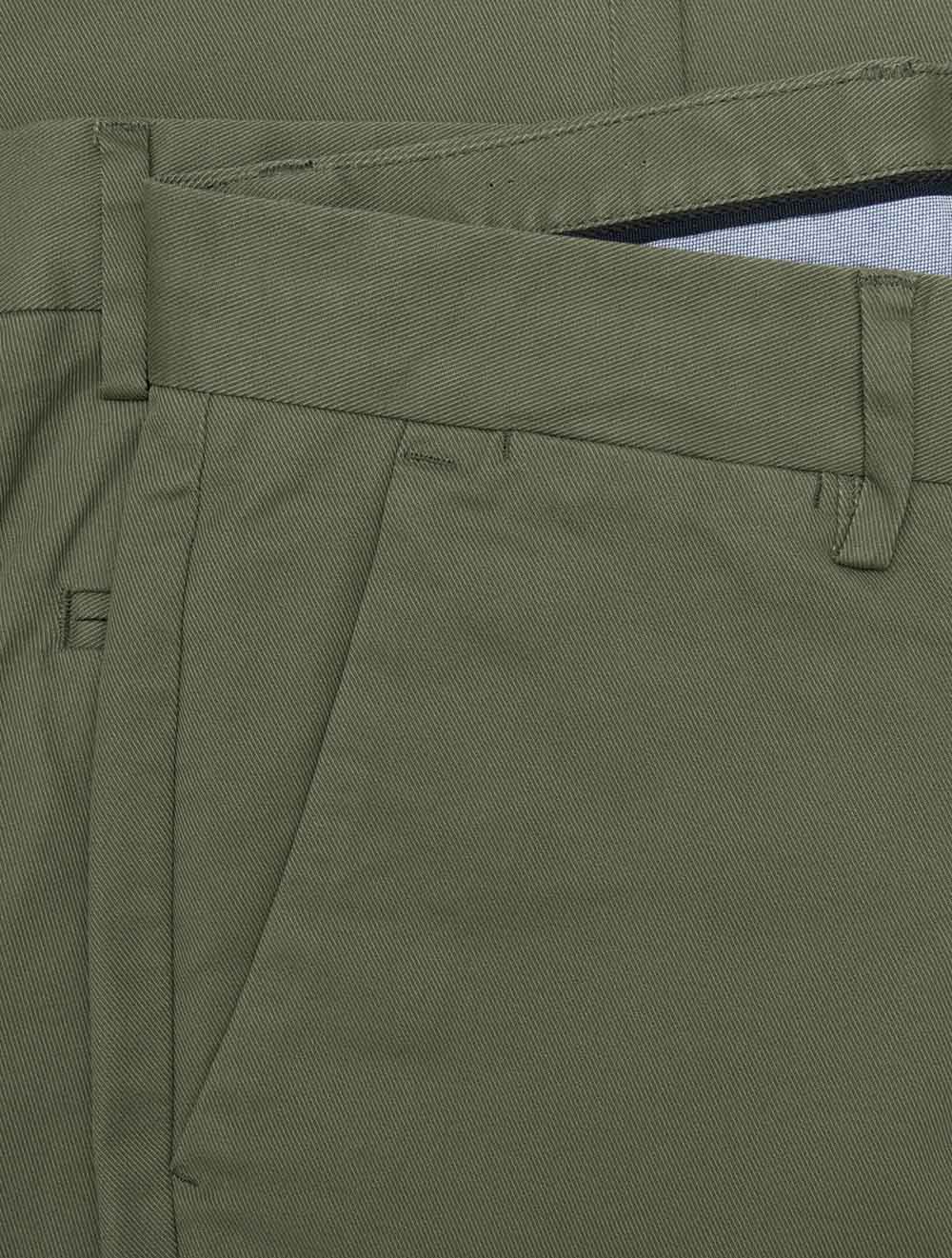 Slim Smart Chinos Dry Herb Green