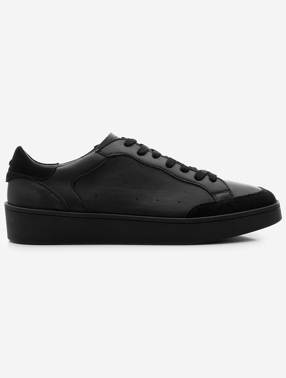 Leather Sneaker Black