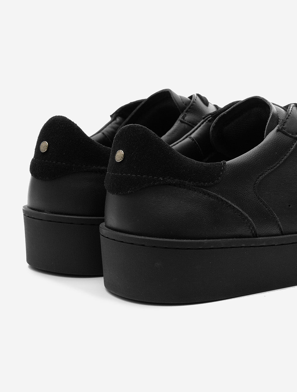Leather Sneaker Black