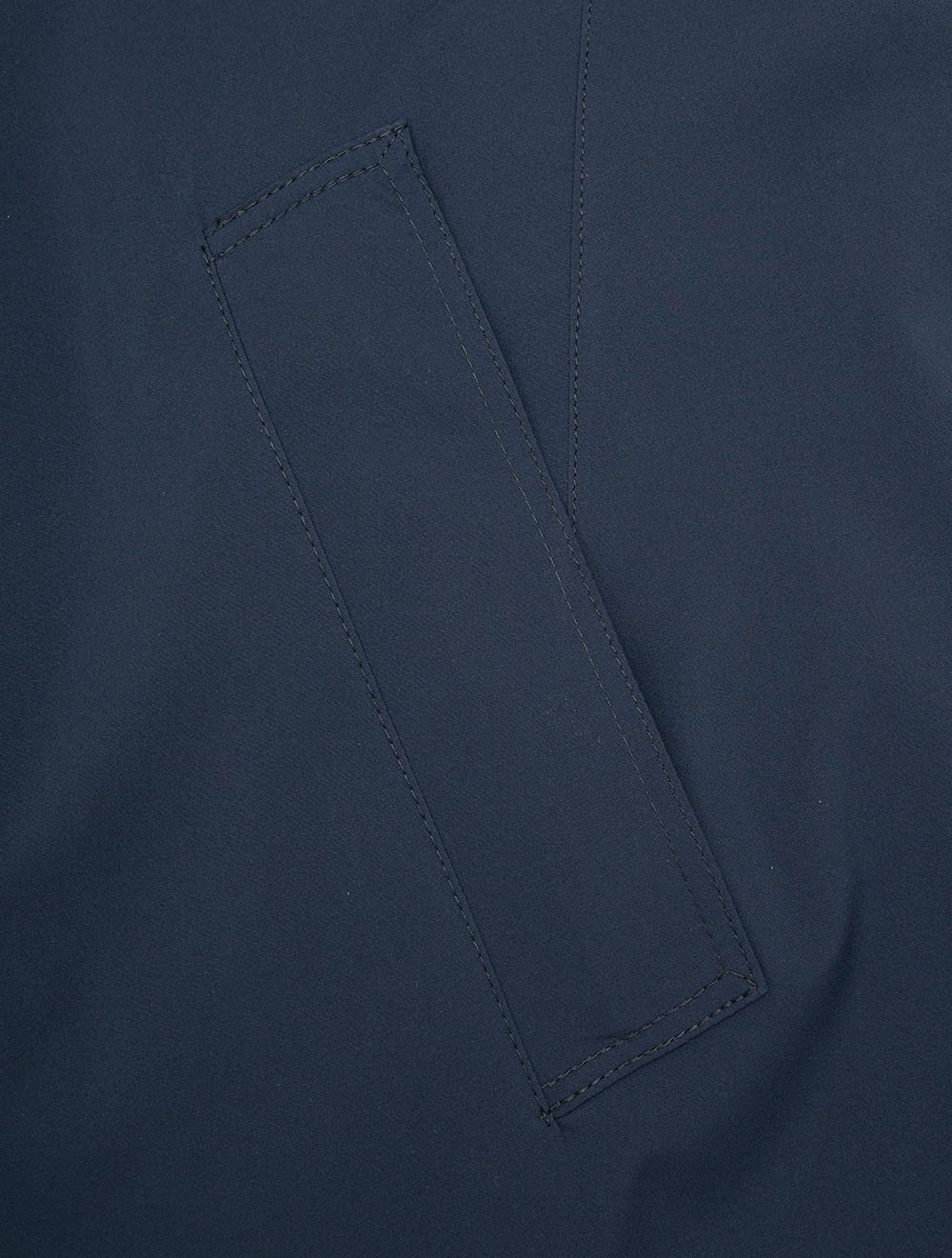 Single-Breasted Trench Coat Navy