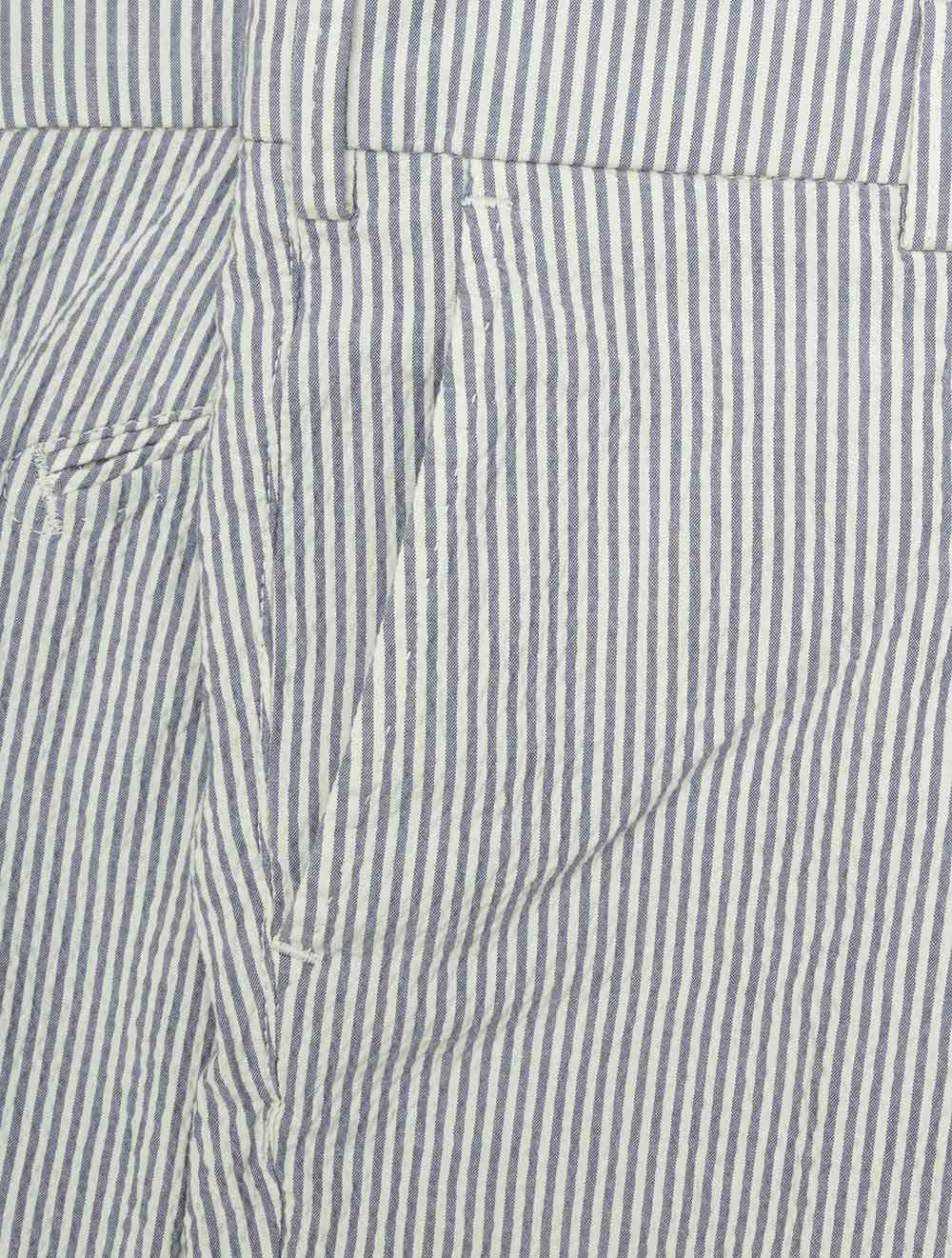 Pegasus Seersucker Shorts Blue