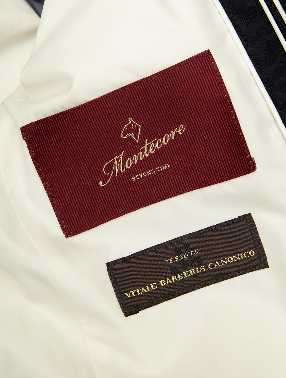 Short Coat With Insert Navy