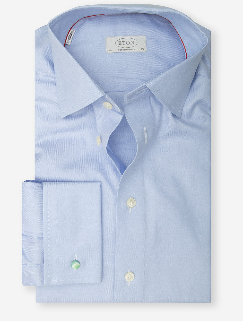 Herringbone Shirt Blue
