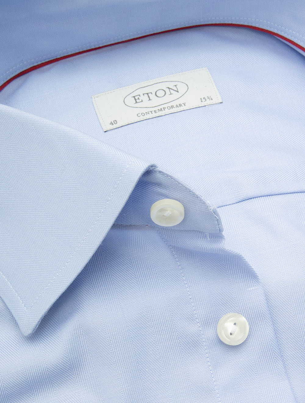 Herringbone Shirt Blue