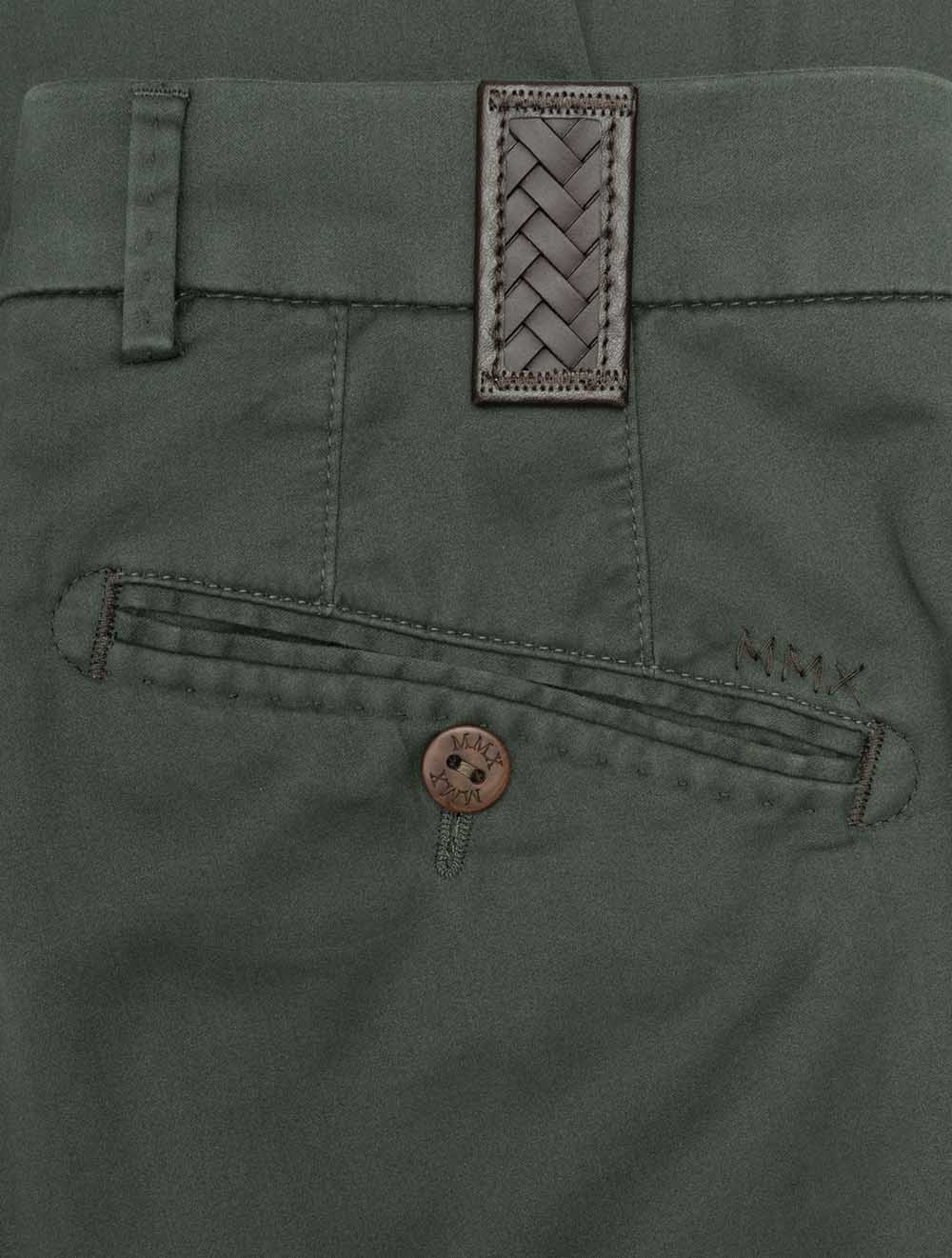 Sea Island Cotton Chino Green