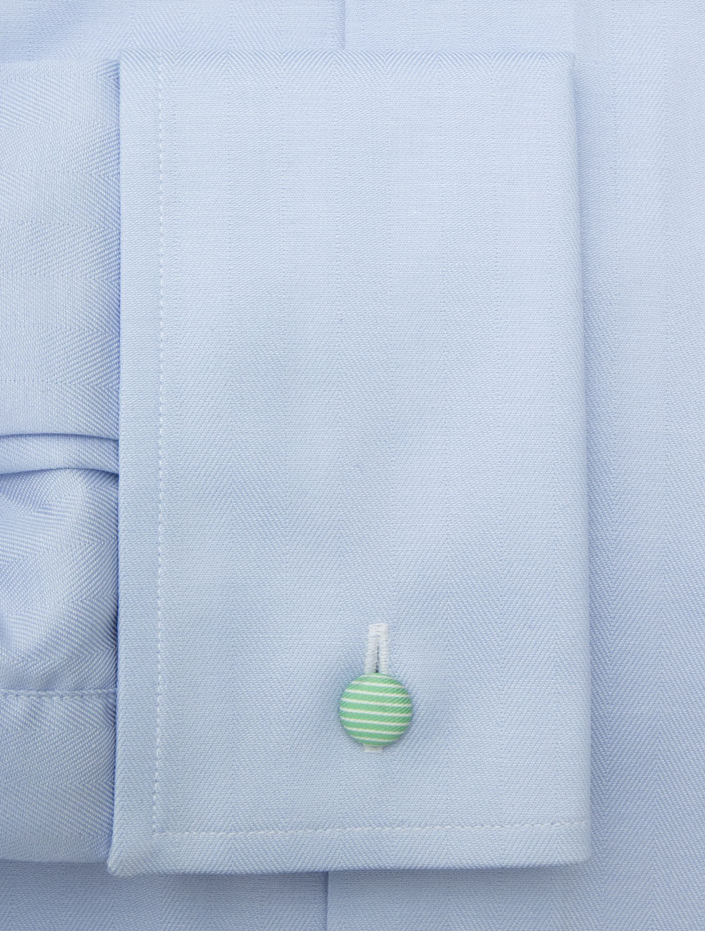 Herringbone Shirt Blue