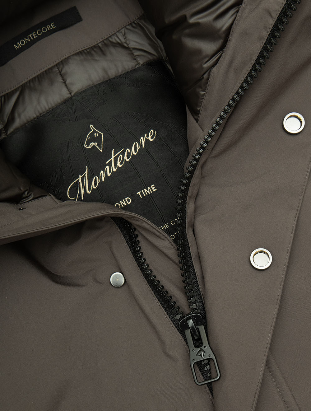 Down Coat Grey
