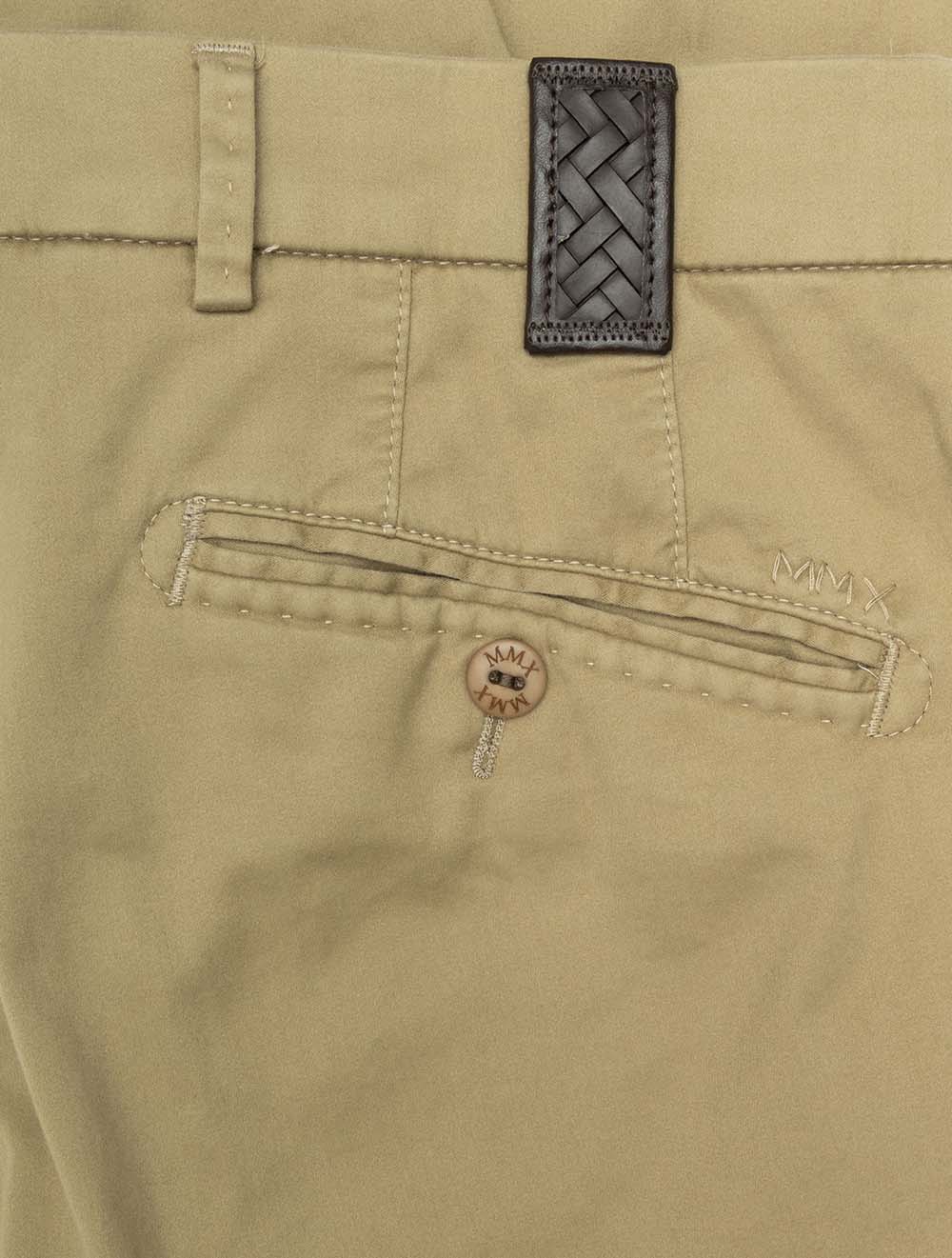 Sea Island Cotton Chino Dark Beige