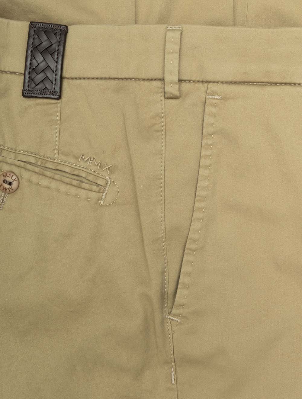 Sea Island Cotton Chino Dark Beige