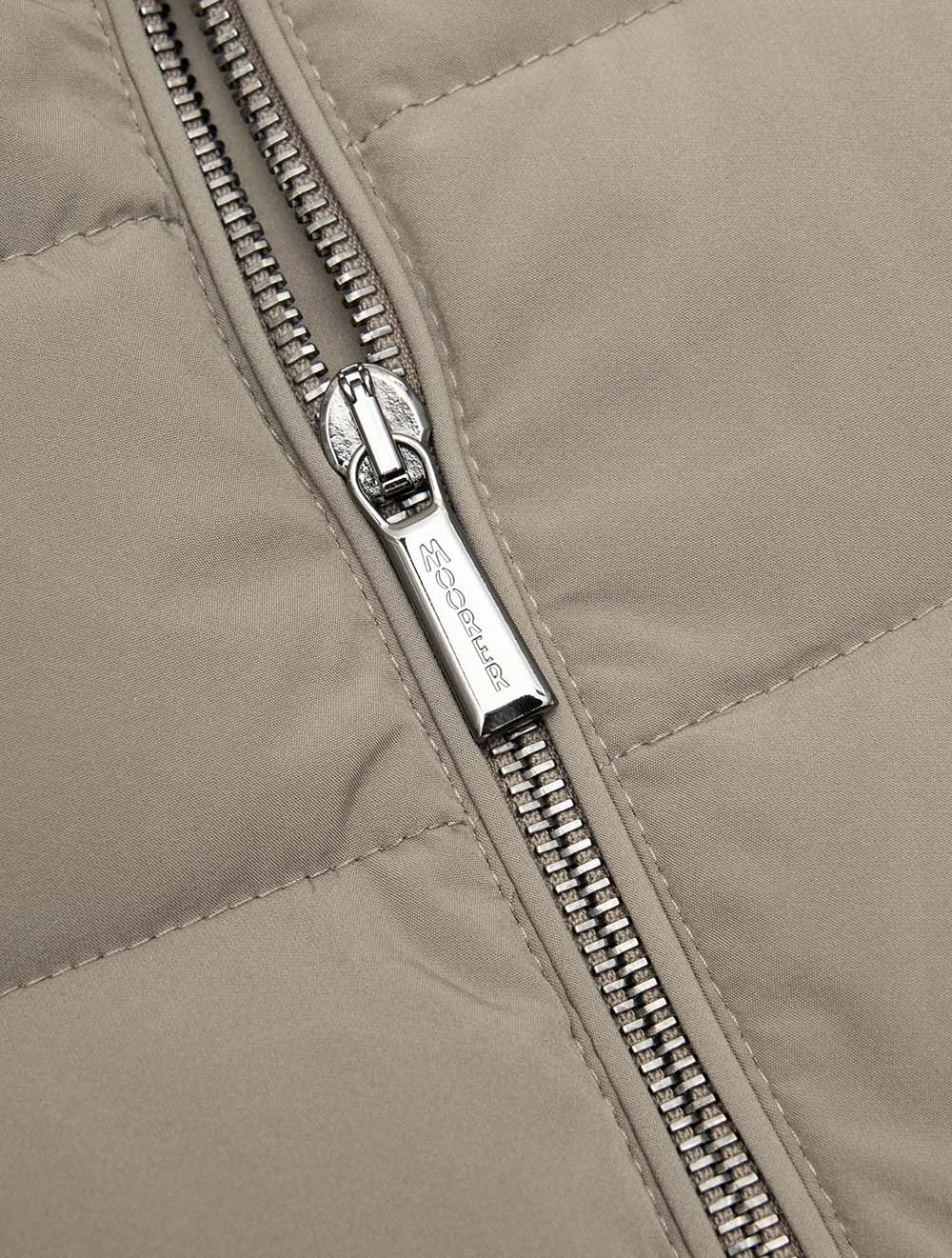 Moorer Oliver Padded Gilet Nut