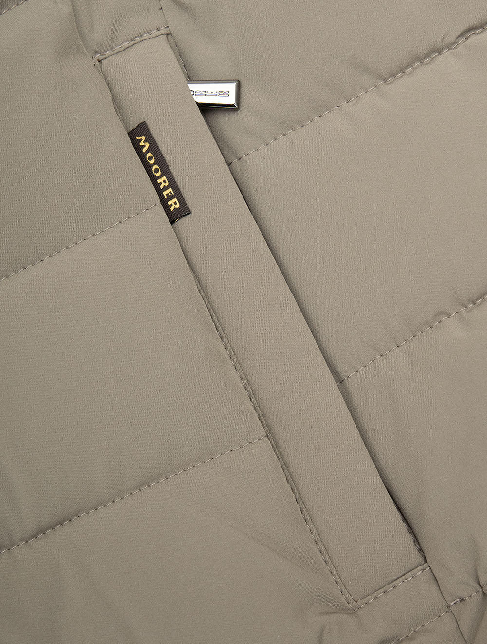 Moorer Oliver Padded Gilet Nut