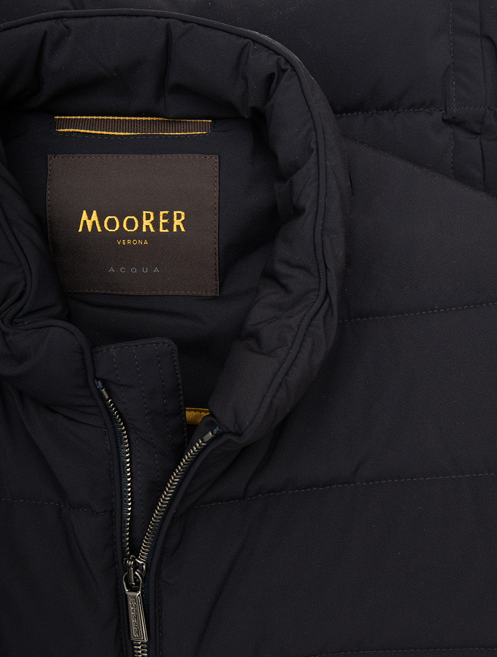 Moorer Oliver Padded Gilet Dark Blue