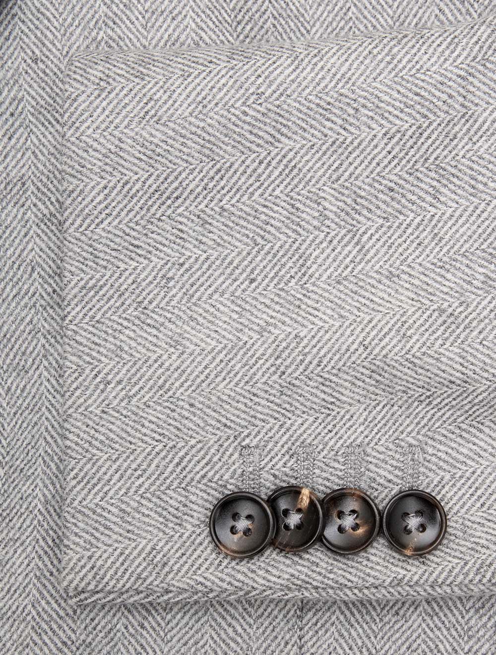Herringbone Scooter Jacket Grey