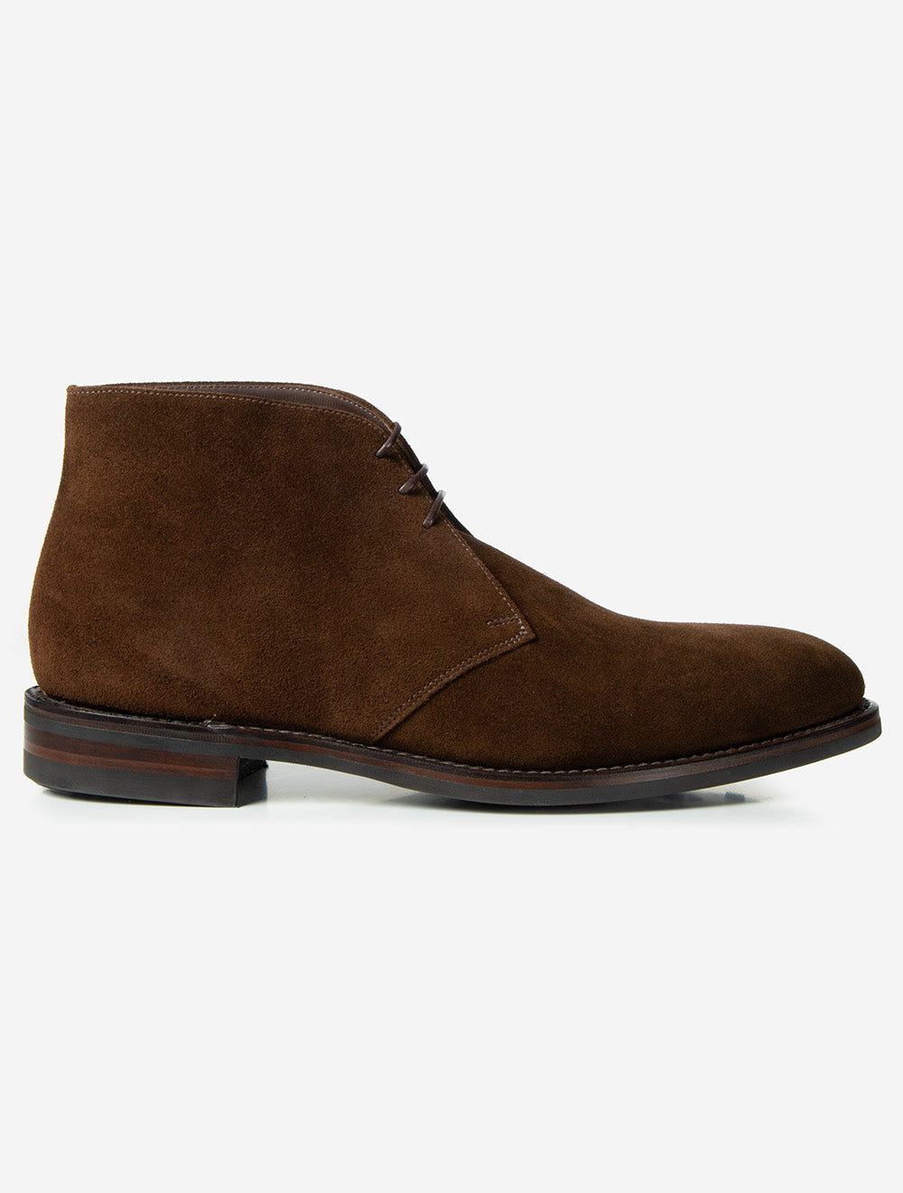 Loake Pimlico Suede Chukka Boot-Brown