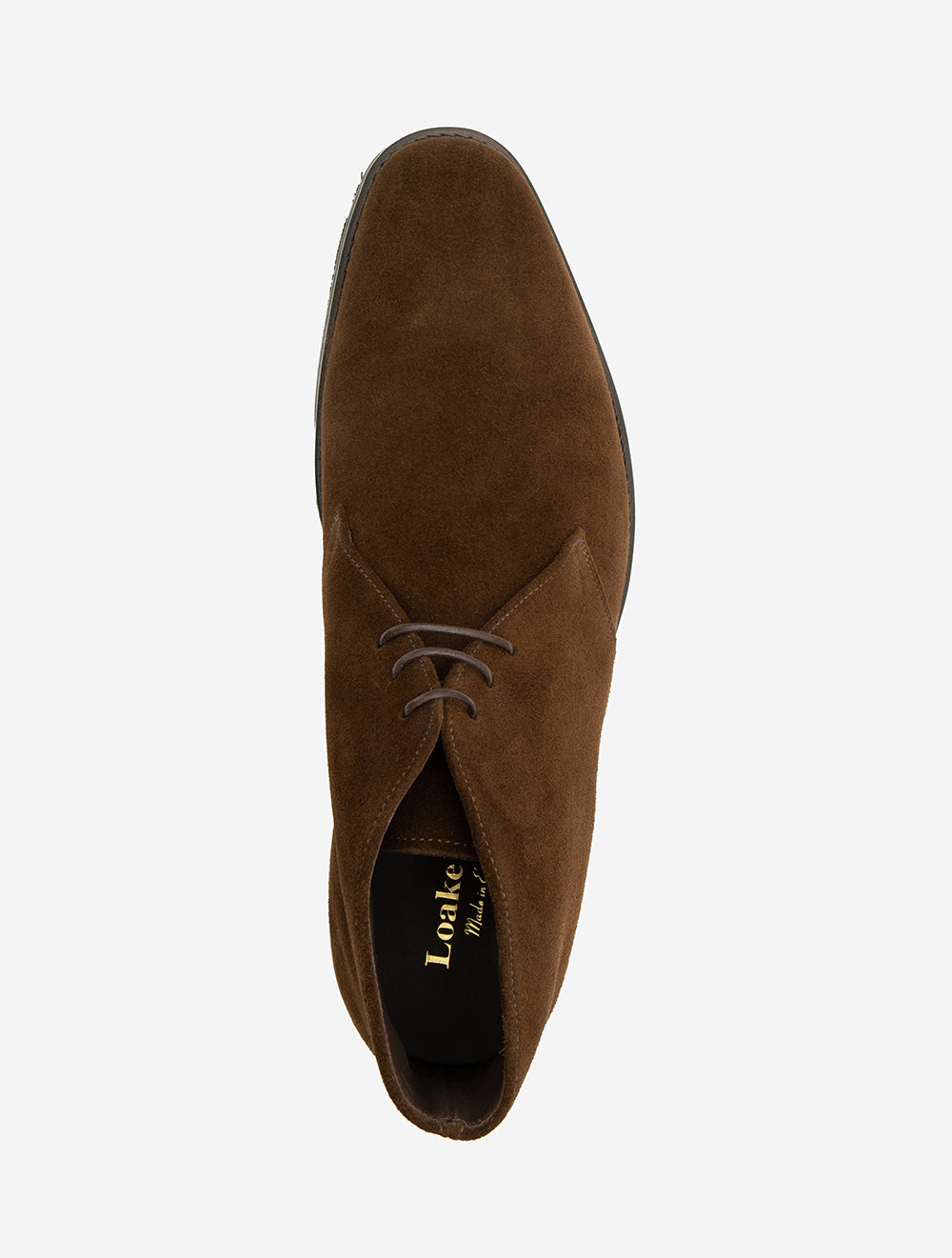 Loake Pimlico Suede Chukka Boot-Brown