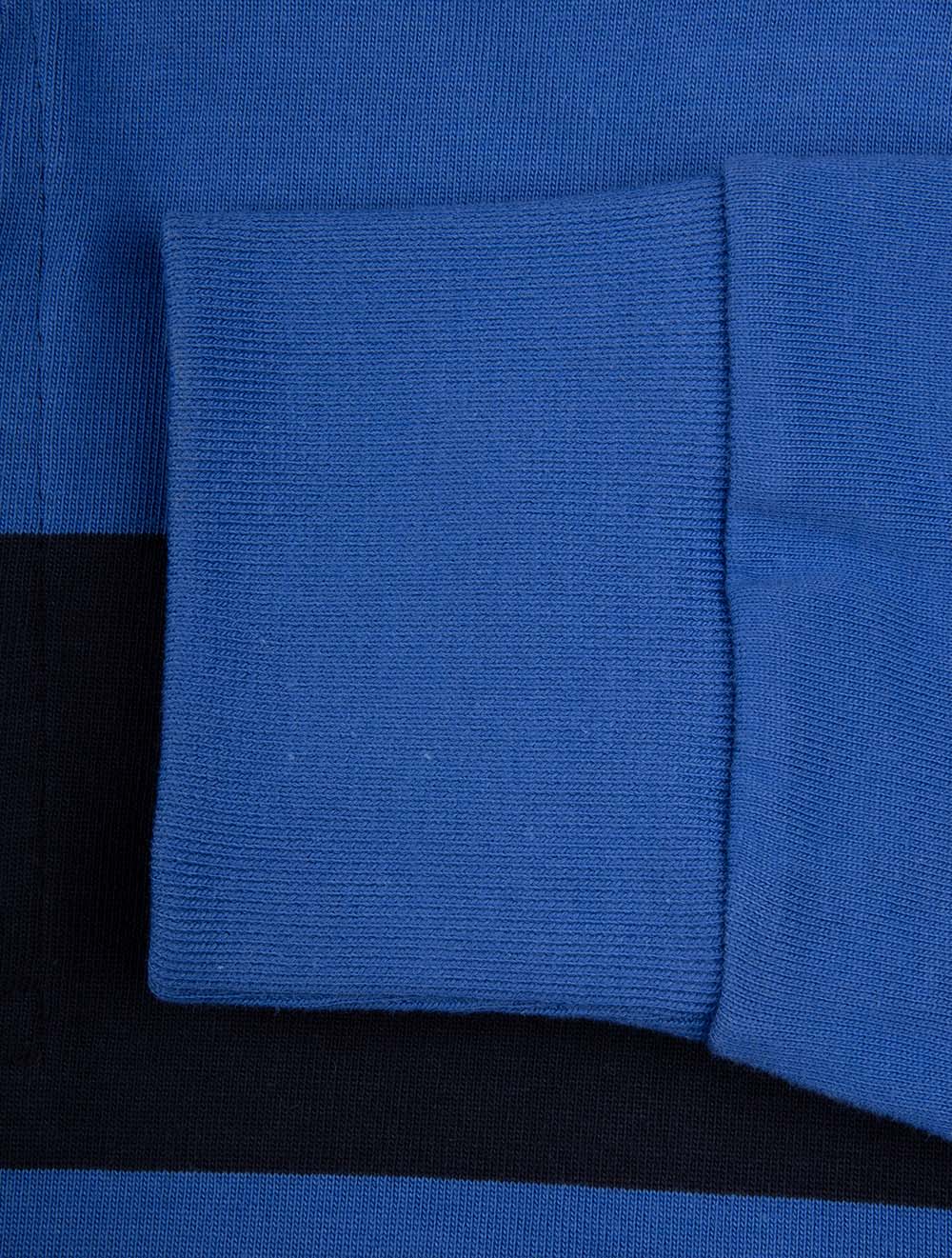 Regular Fit Chambray Stripe Heavy Rugger Royal Blue