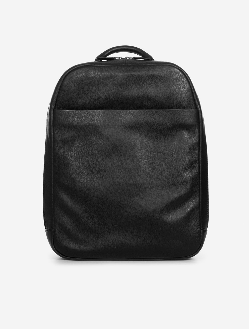 Terra Leather Backpack Black