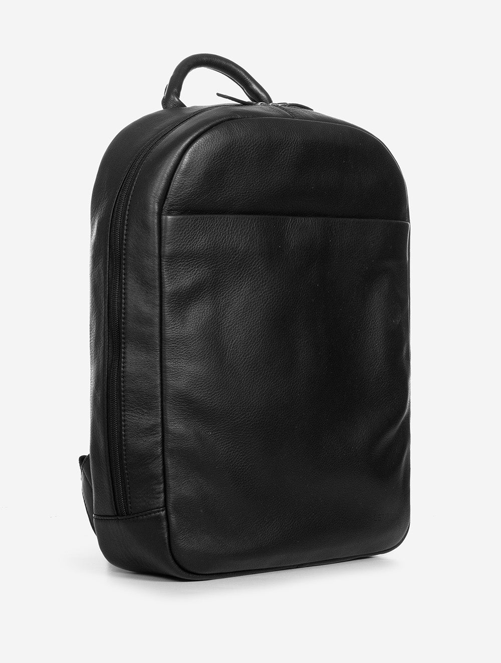 Terra Leather Backpack Black
