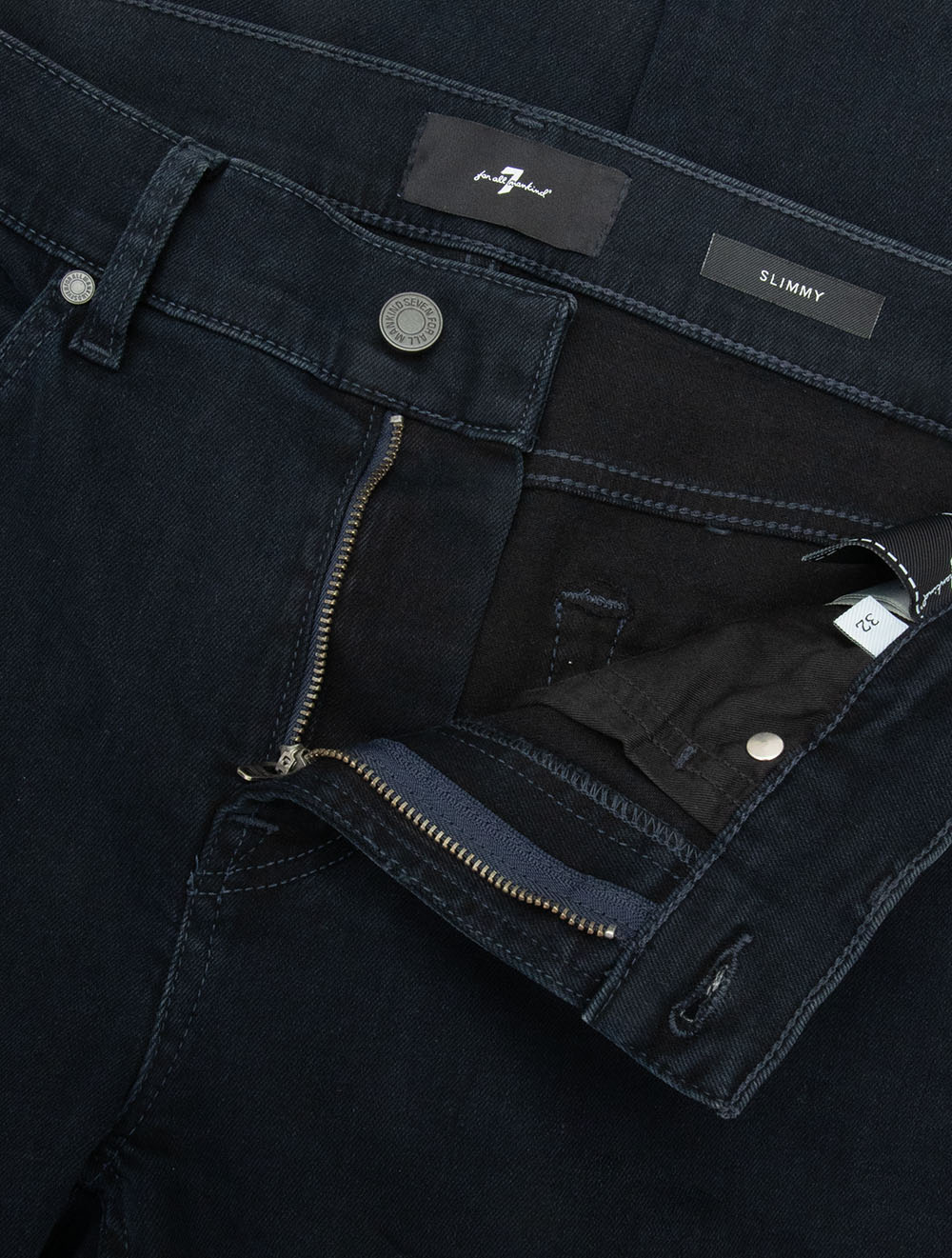 Slimmy Luxe Performance Jeans Dark Blue