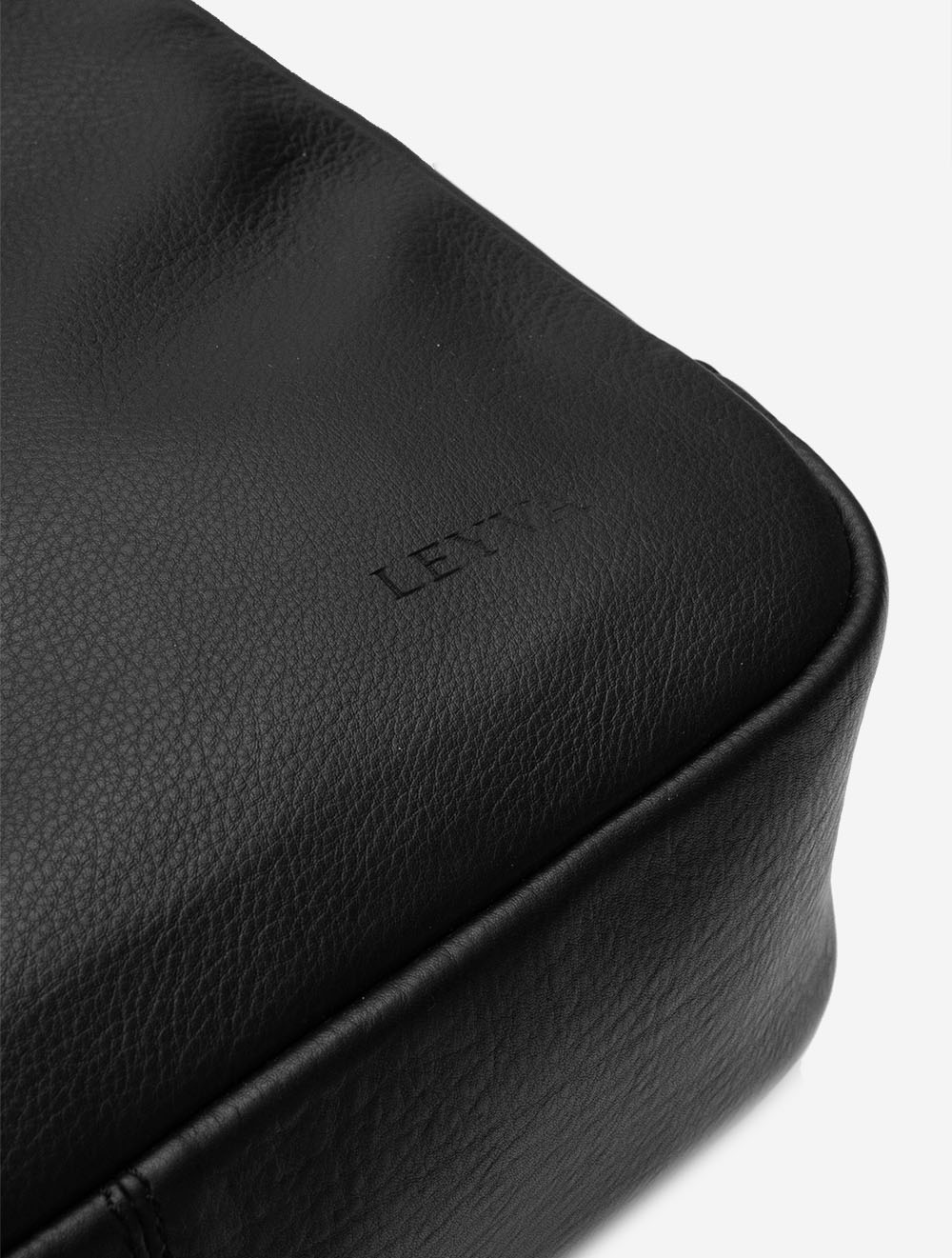 Terra Leather Backpack Black