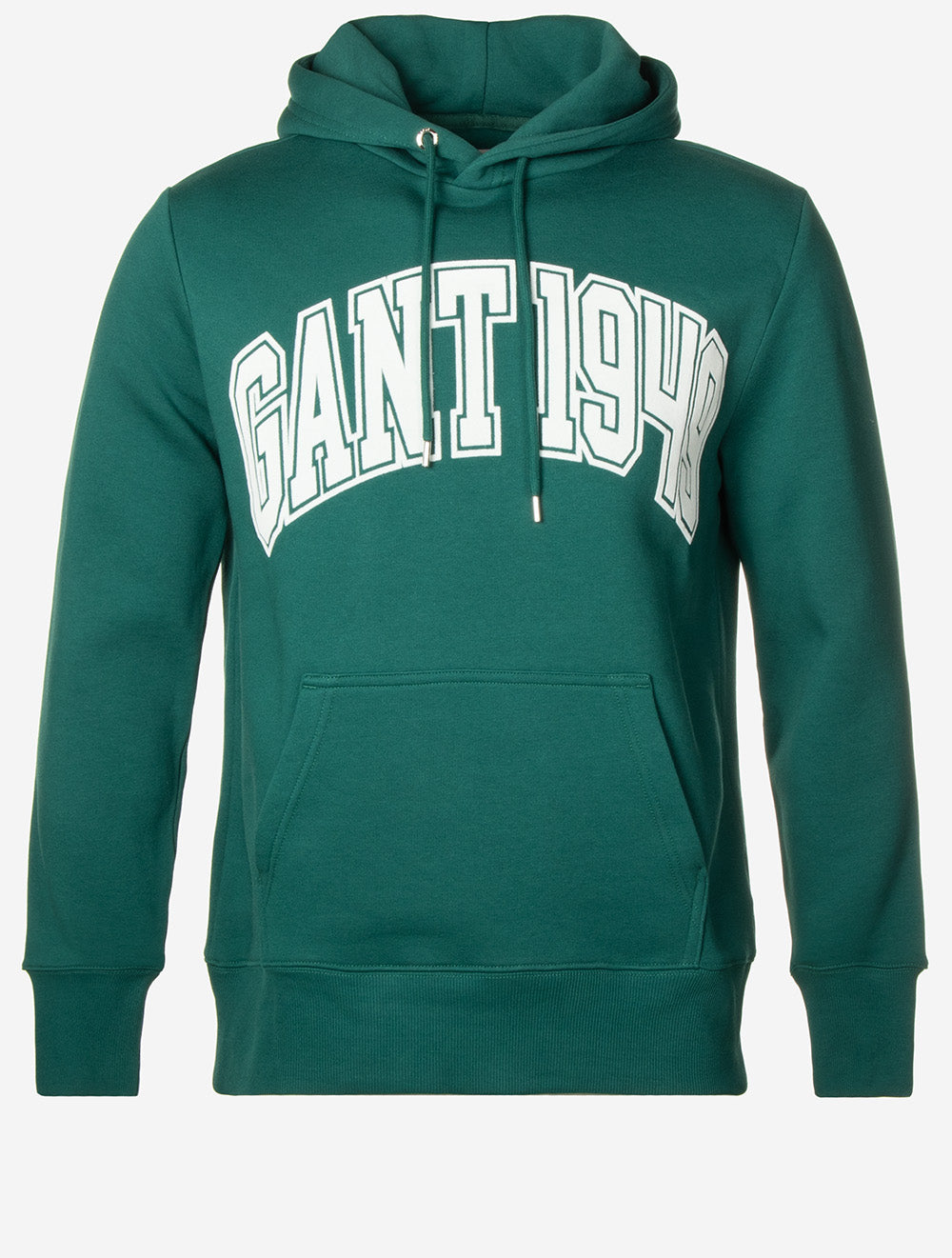 Graphic Hoodie Deep Forest Green