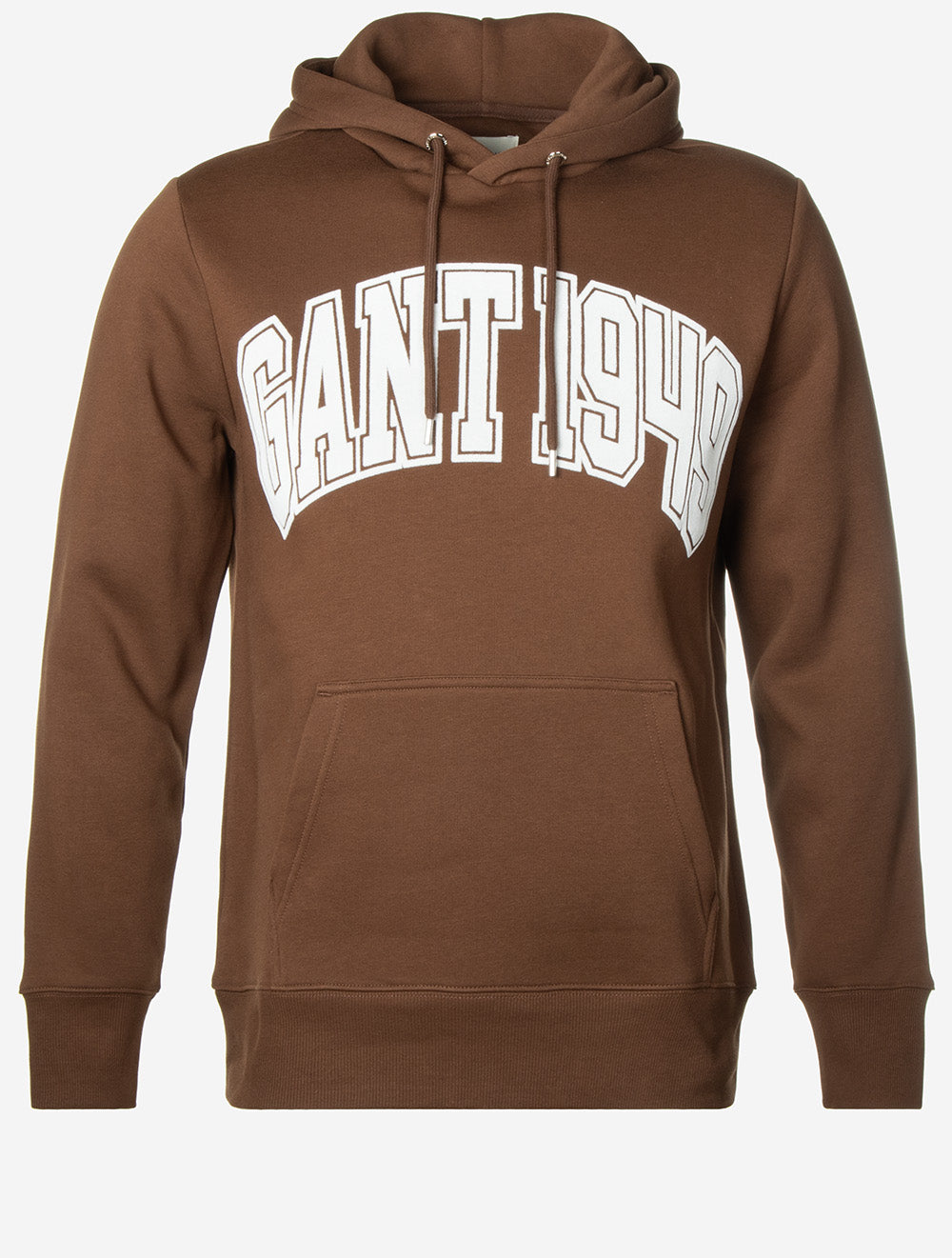 Graphic Hoodie Mahogany Brown