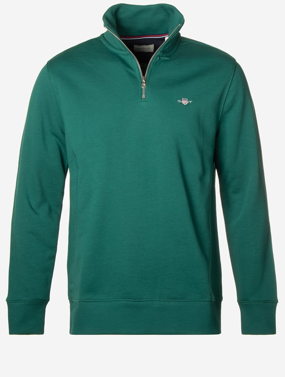 Regular Shield Half Zip Sweat Deep Forest Green