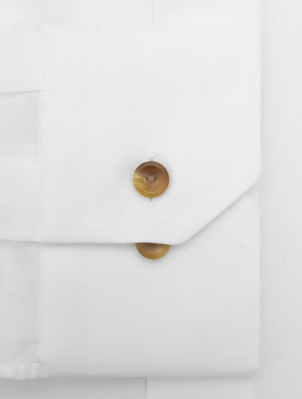Light Weight Flannel Shirt White