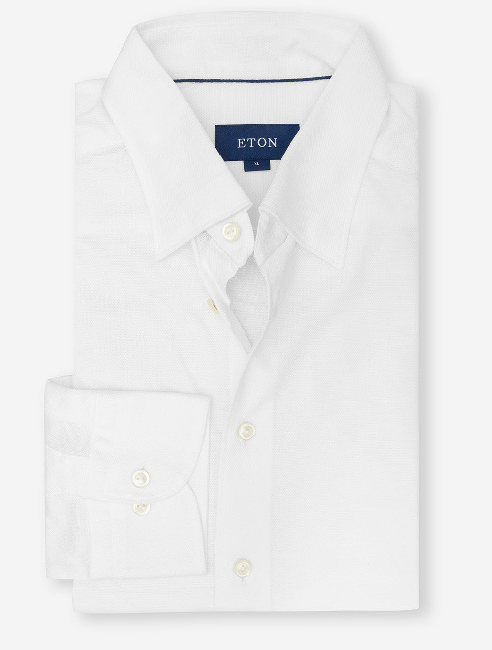 Jersey Piqué Shirt White