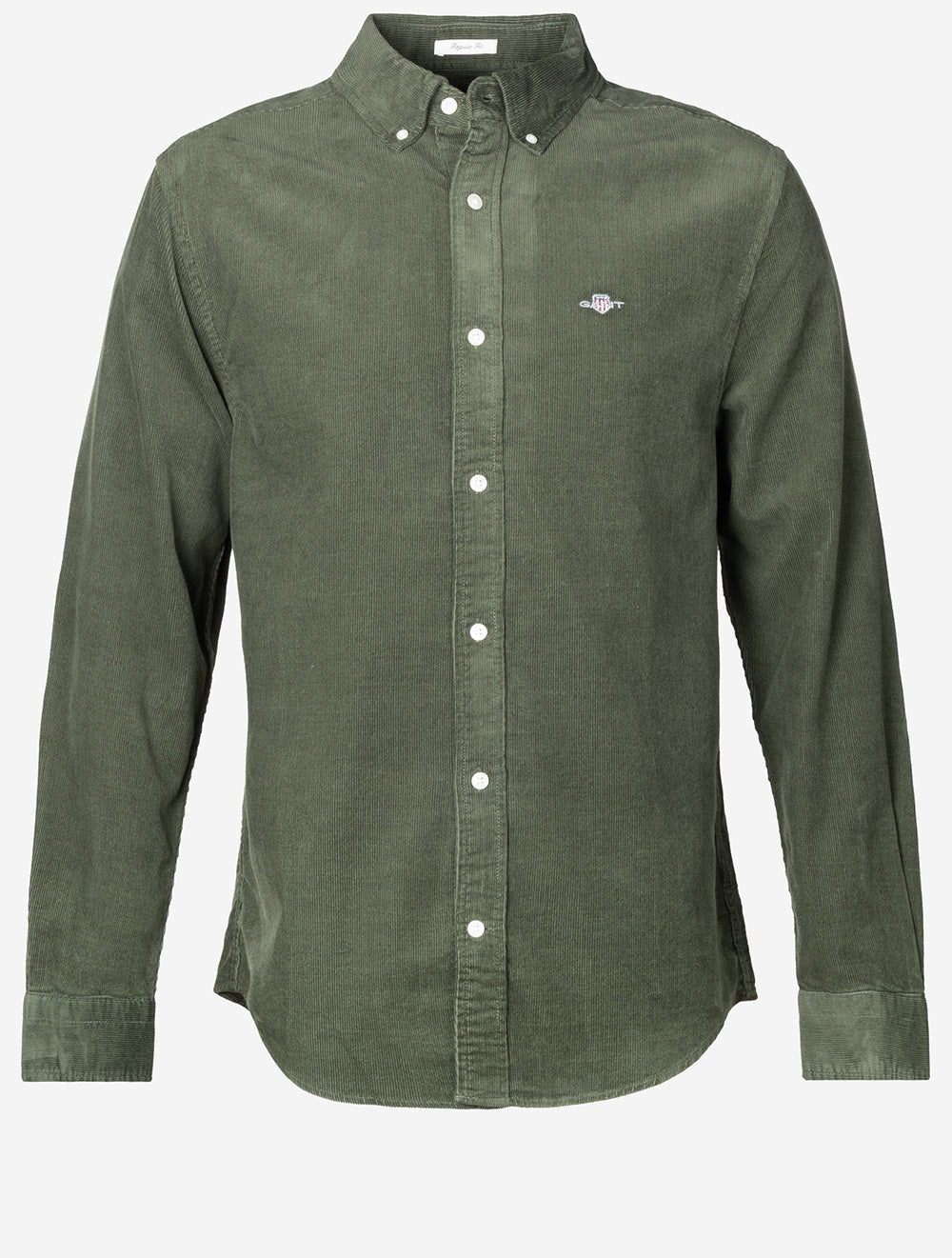 Regular Corduroy Shirt Country Green