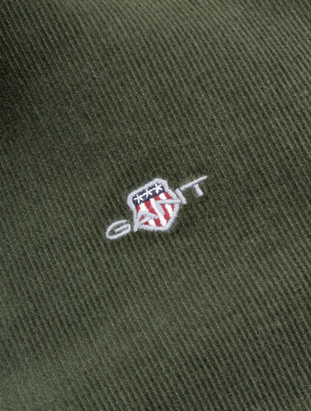 Regular Corduroy Shirt Country Green