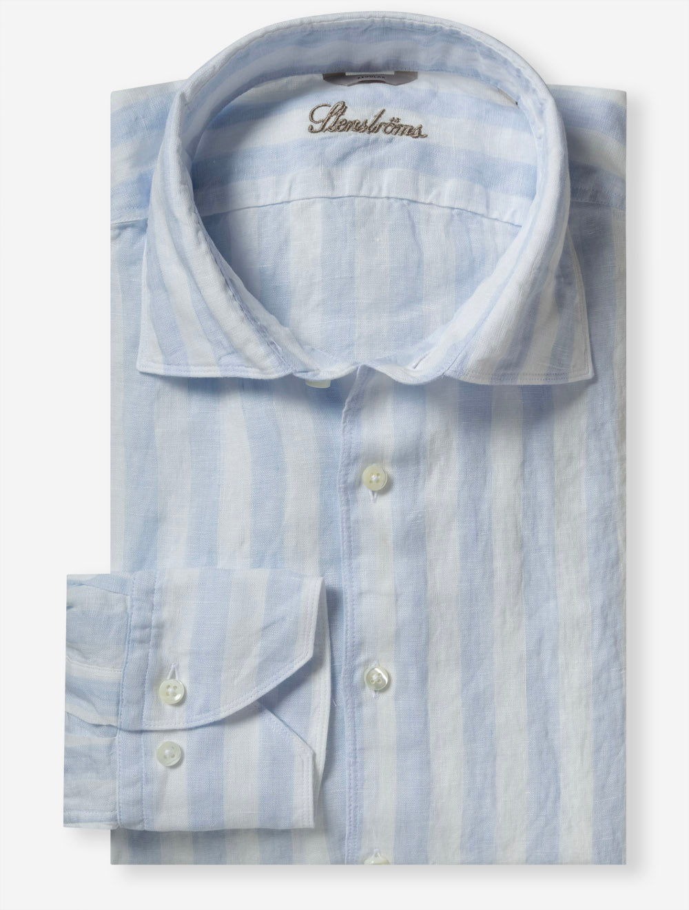 Regular Stripe Shirt Blue