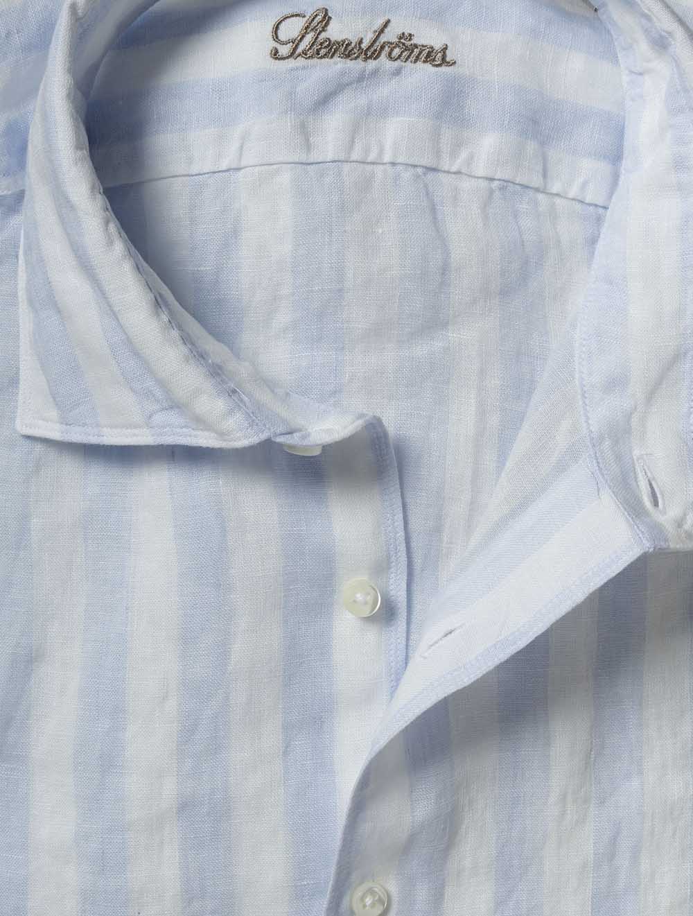 Regular Stripe Shirt Blue