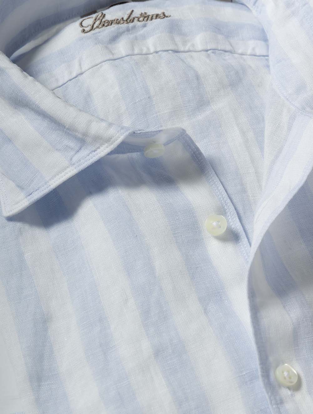 Regular Stripe Shirt Blue