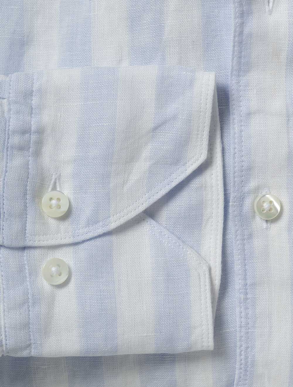 Regular Stripe Shirt Blue