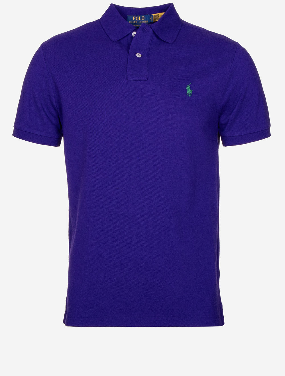 Basic Mesh Polo Shirt Purple
