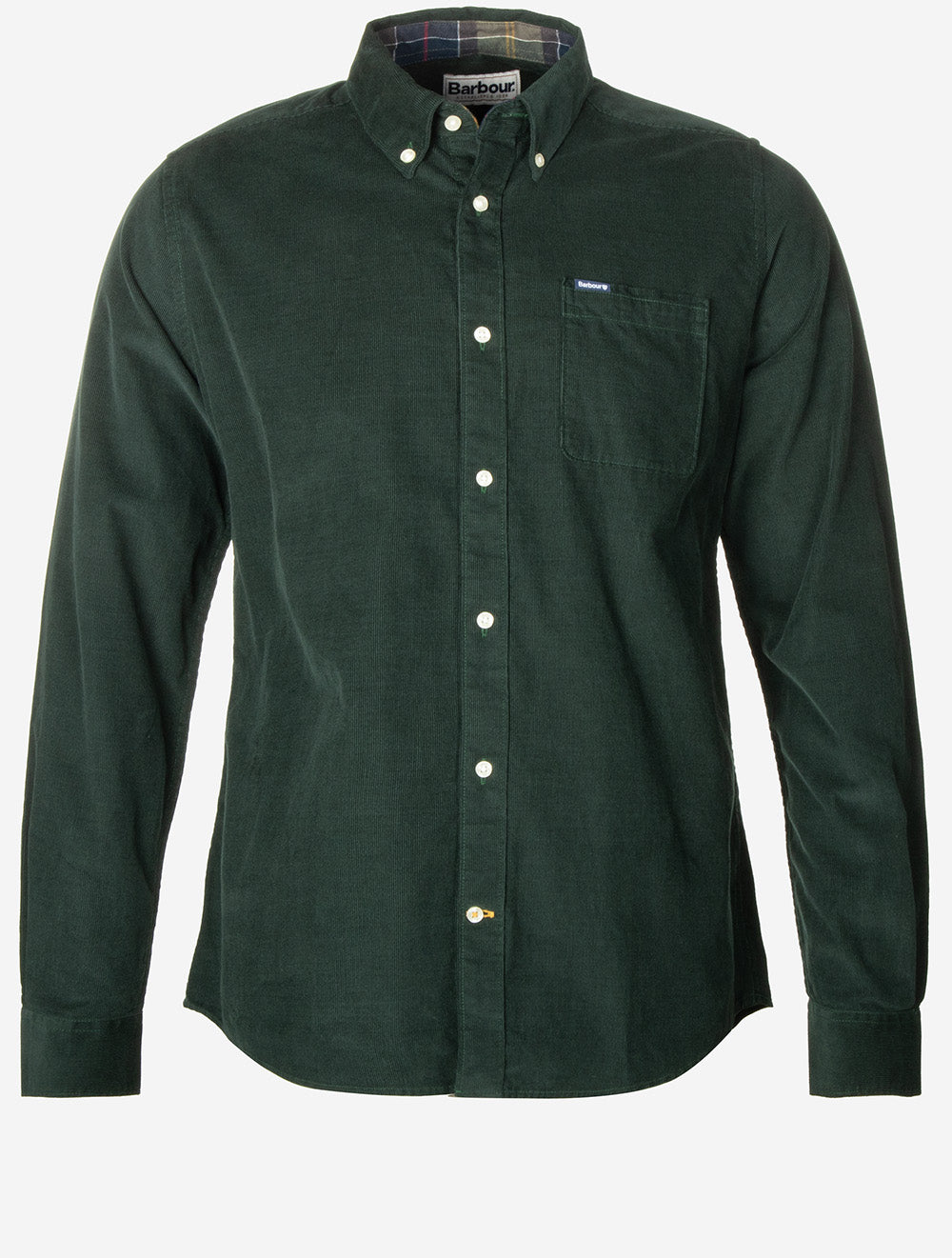 Ramsey Tailored Corduroy Shirt Seaweed