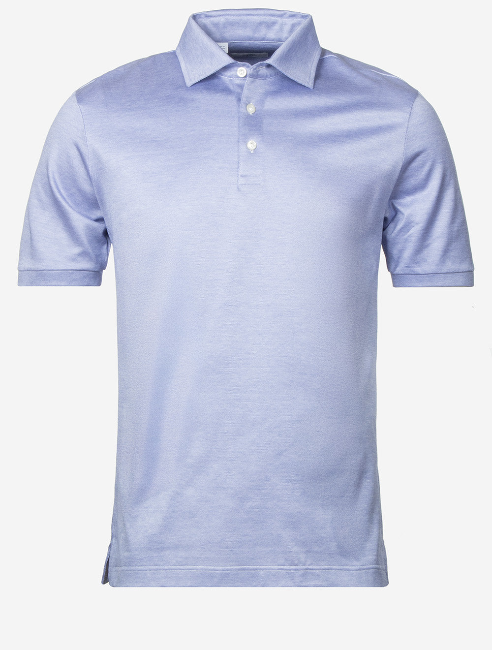 Short Sleeve Polo Shirt Blue