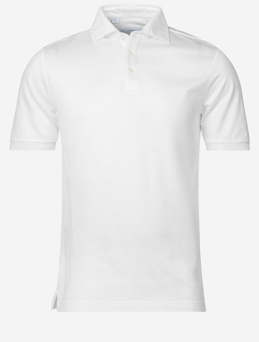 Short Sleeve Polo Shirt White
