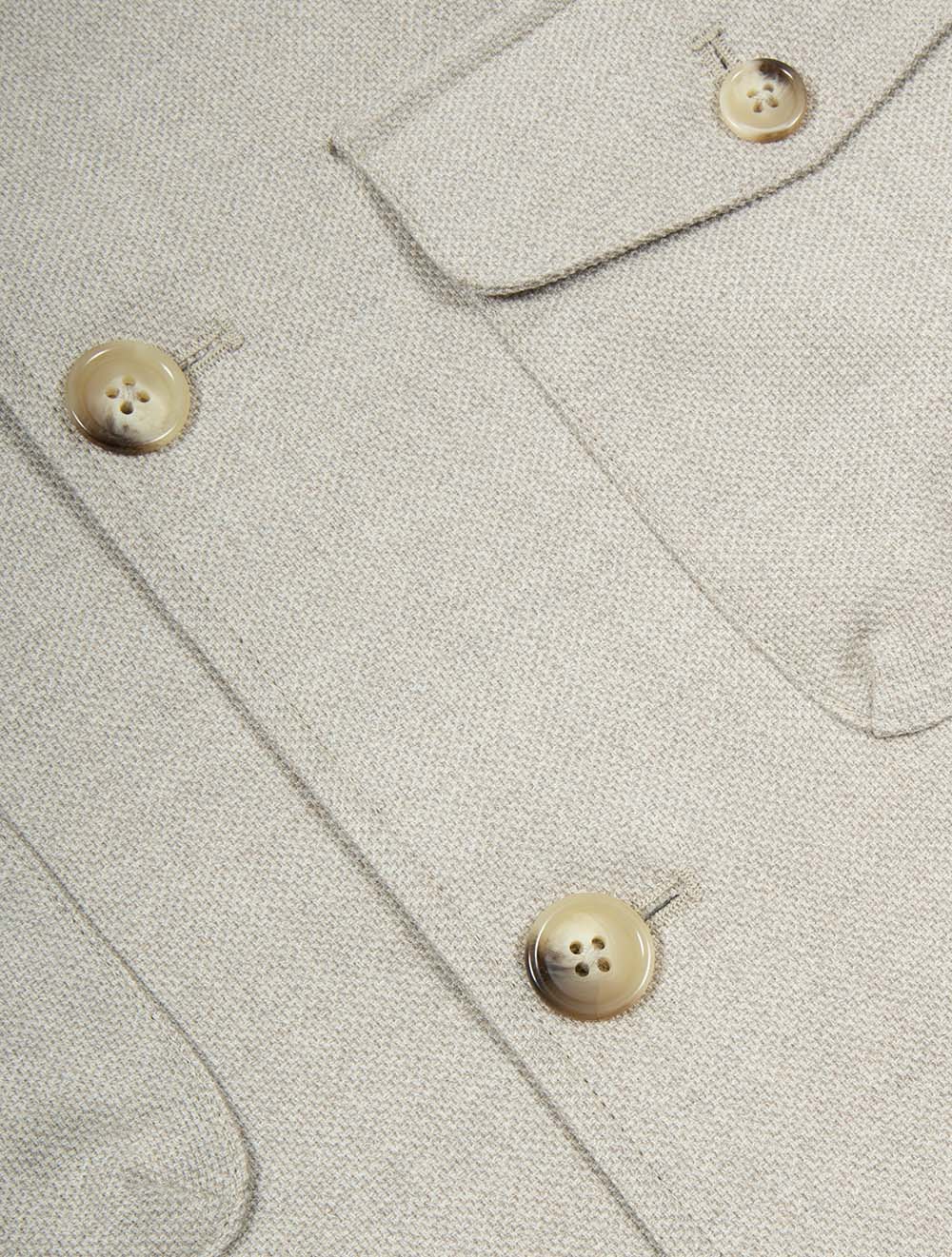 Four Pocket Overshirt Beige