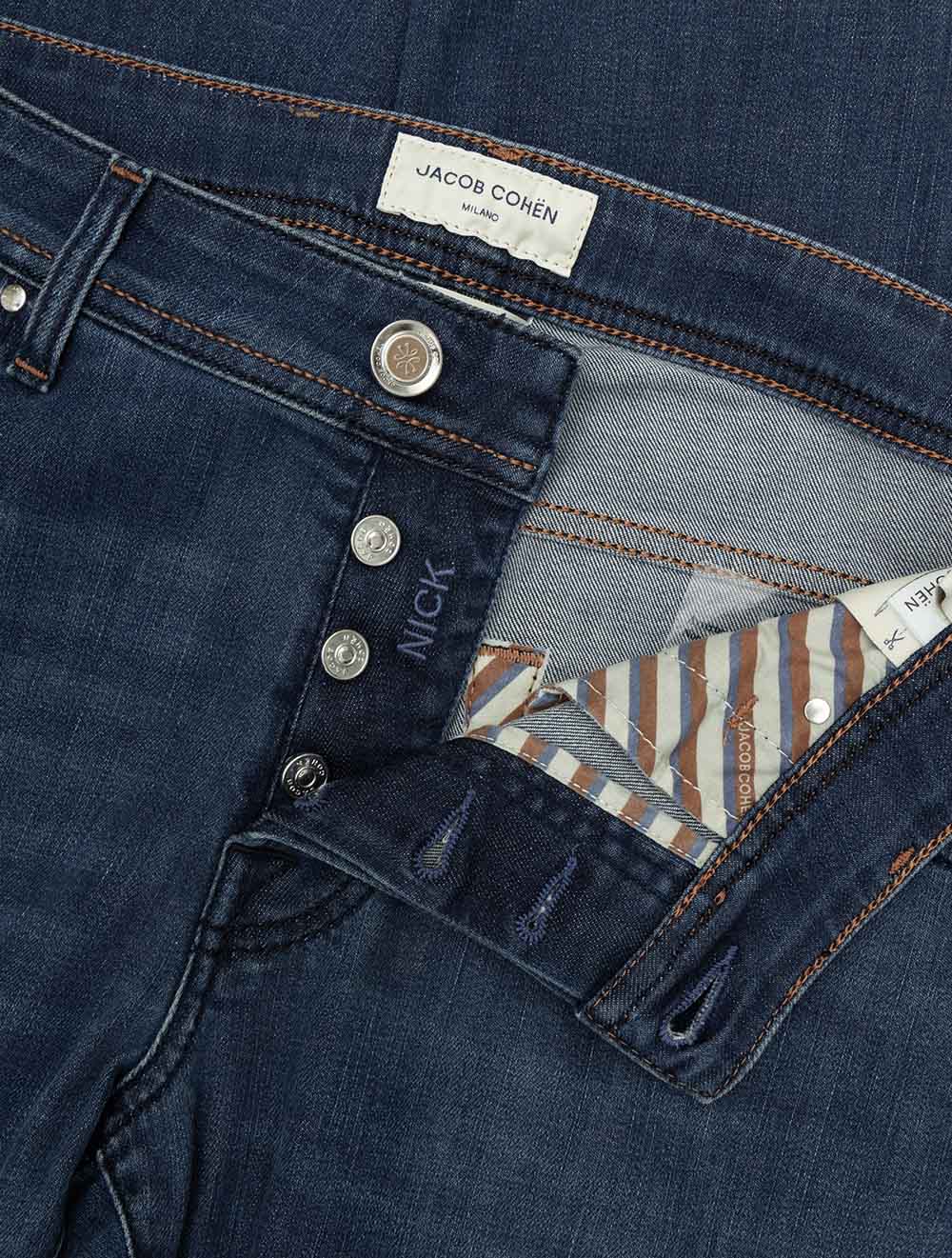 Nick Brown Badge Jean Navy
