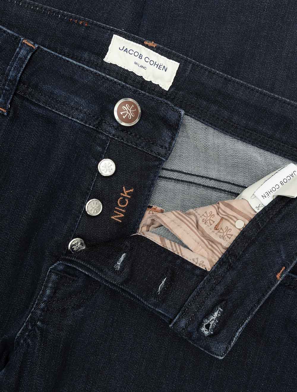 5 Pocket Nick Slim Fit Jeans Navy